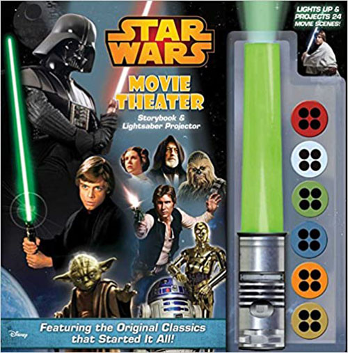 Star Wars Movie Theater Storybook And Lightsaber Projector (1)