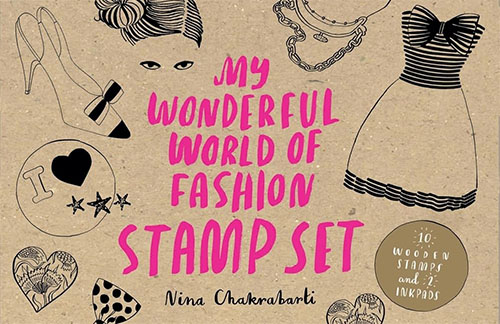 My Wonderful World Of Fashion Stamp Set