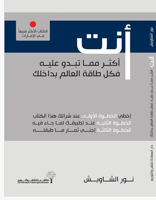 انت اكثر مما تبدو علية فكل طاقة العالم بداخلك