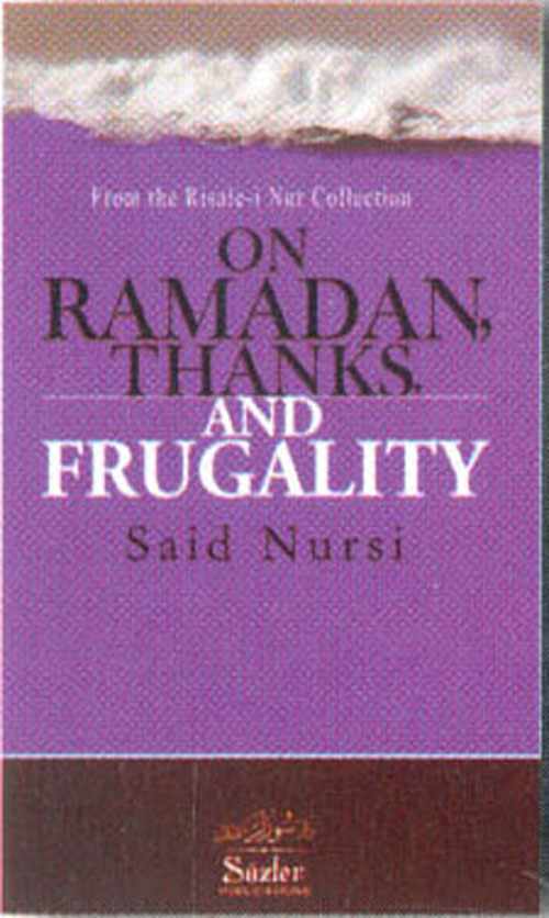 RAMADAN THANKS AND FRUGALITY