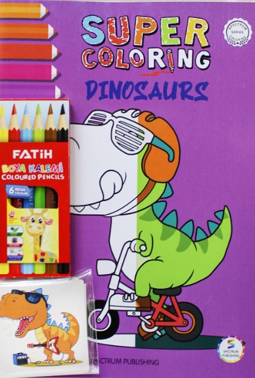 Super coloring dinosaurs