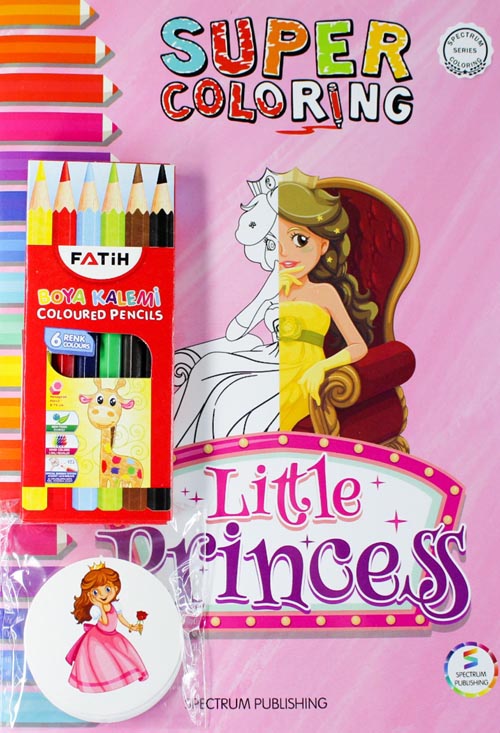 Super coloring little princess