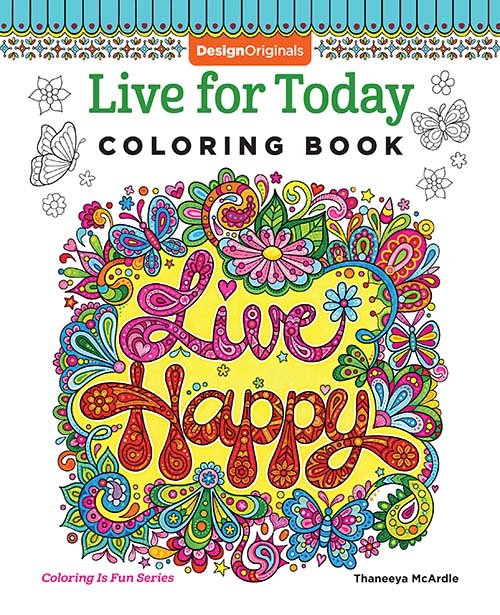 Live for Today " coloring book "