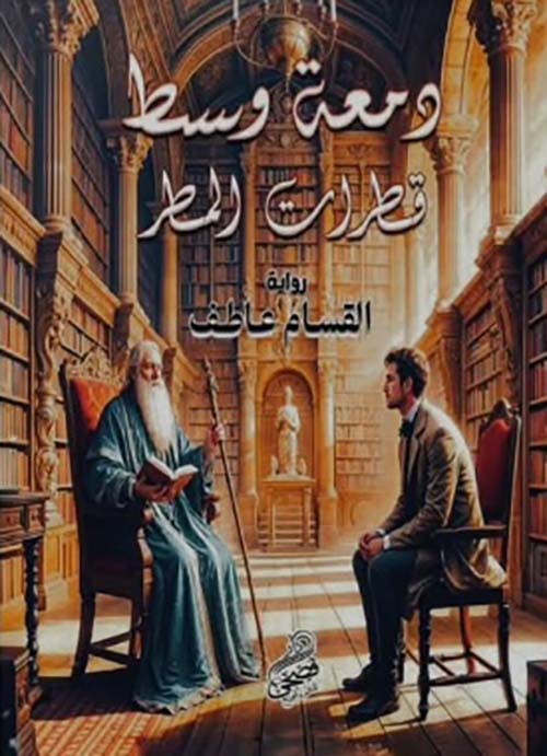 دمعة وسط قطرات المطر