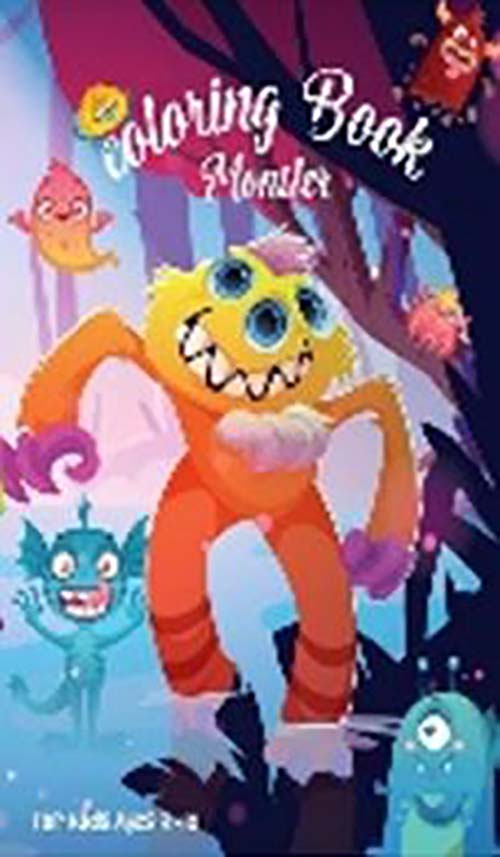 Monsters coloring big book
