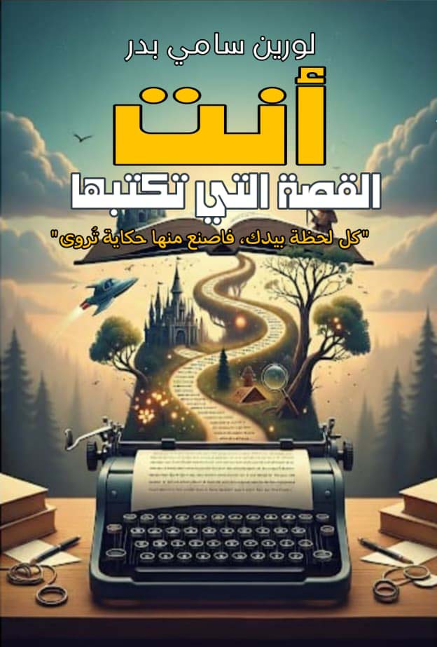 أنت القصة التي تكتبها ؛ كل لحظة بيدك فاصنع منها حكاية تروى