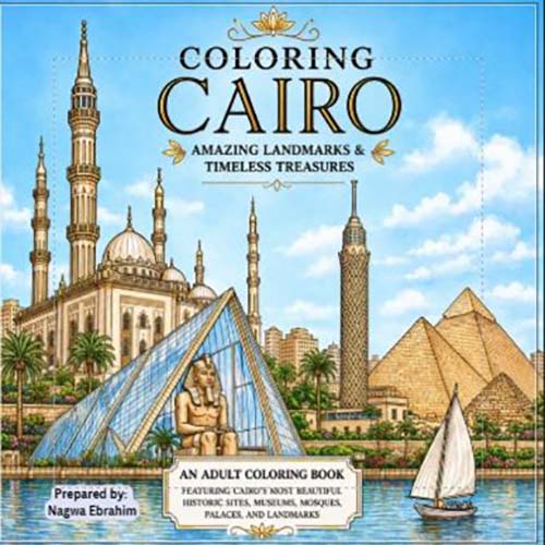 Coloring Cairo amazing landmarks and timeless treasures
