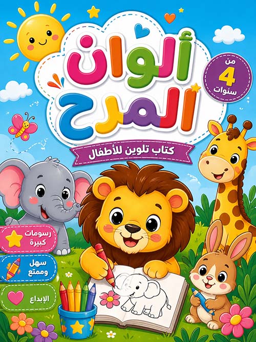 الوان المرح ؛ ابحث عن الاختلافات الأربعة (كتابين)