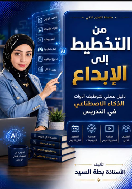 من التخطيط إلى الإبداع ؛ دليل عملي لتوظيف أدوات الذكاء الاصطناعي في التدريس