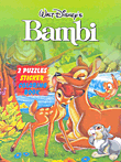 Bambi (2 puzzles sticker coloring book)