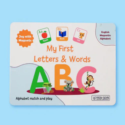 My First Letters & Words - Educational Kit with Magnetic Pieces