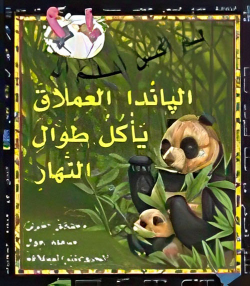 لم أكن أعلم أن الباندا العملاق يأكل طوال النهار