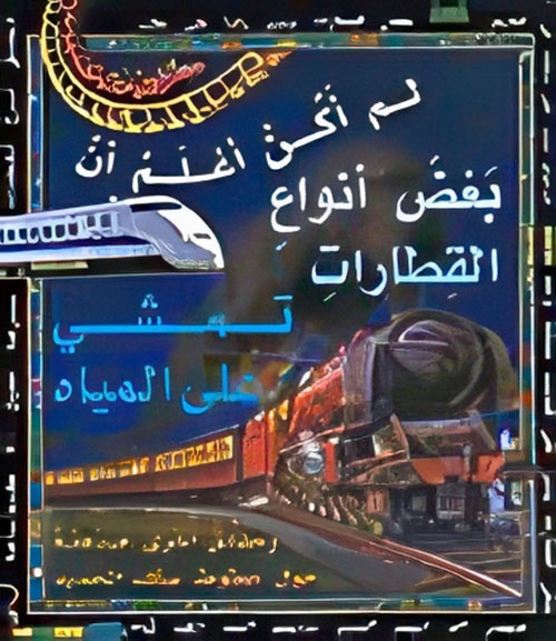 لم أكن أعلم أن بعض أنواع القطارات تمشي على المياه