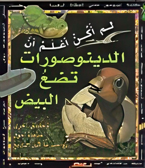 لم أكن أعلم أن الدينوصورات تضع البيض
