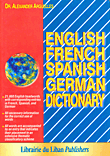English French Spanish German Dictionary