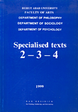 Specialised texts 2 - 3 - 4