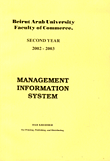 Management Information System, Second Year 2002 - 2003