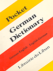 Pocket German Dictionary, German - English/English - German