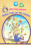 Bunny Falls on the Leaves