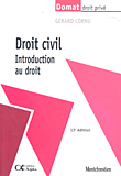 Droit Civil Introduction au droit