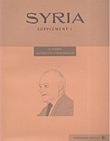 Syria Supplement I