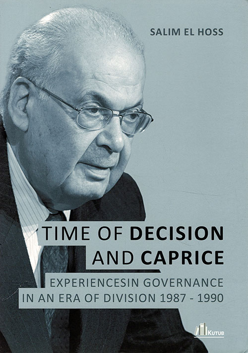 TIME OF DECISION AND CAPRICE - experiences in governance in an era of division 1987 - 1990