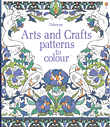 Arts and Crafts patterns to colour