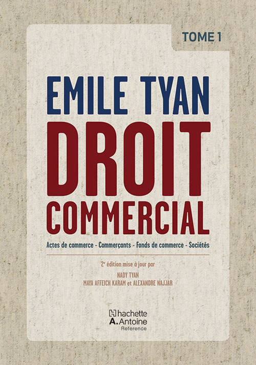 Droit commercial - Tome1