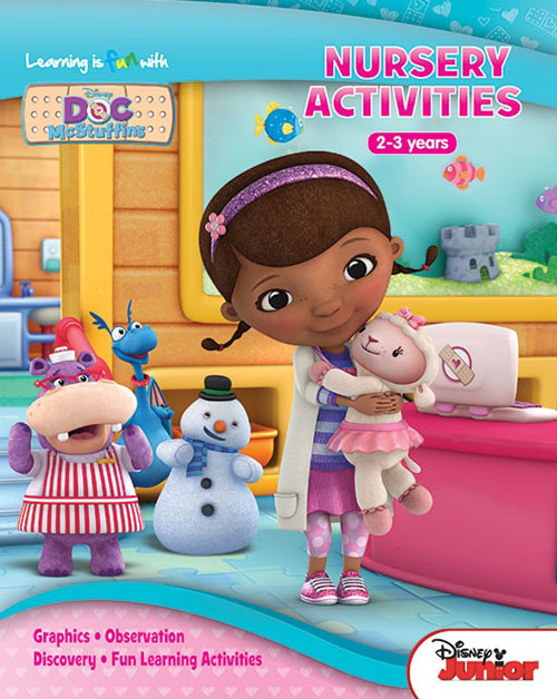 Learning is fun with Doc McStuffins (Nursery Activities 2 - 3 years)