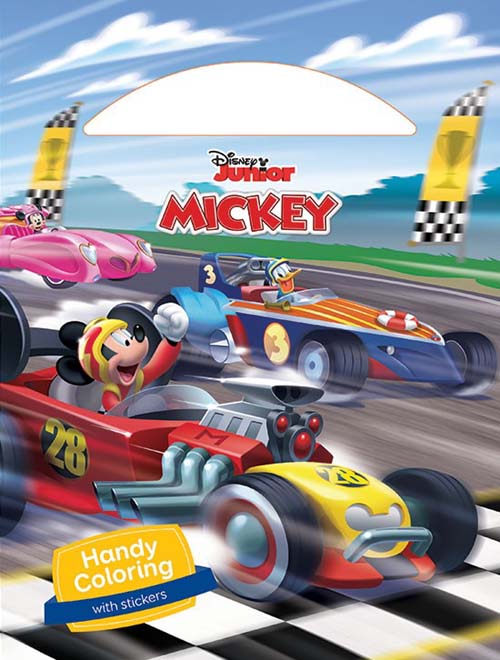 Mickey & The Roadster Racers - With stickers