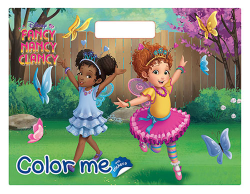 Fancy Nancy Clancy (Handy coloring… with stickers)