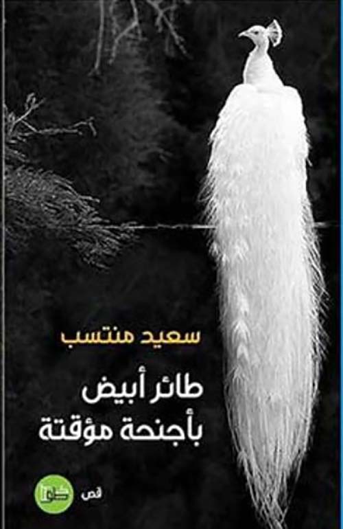 طائر أبيض بأجنحة مؤقتة