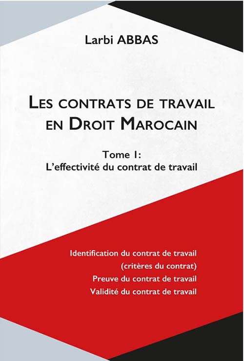 Les Contrats De Travail En Droit Marocain