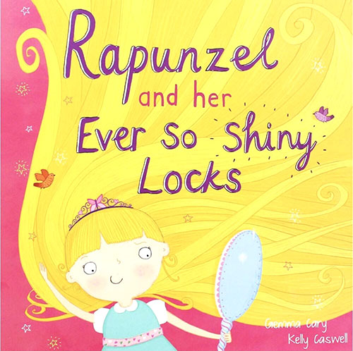 Rapunzel And Her Ever So Shiny Locks : رابونزيل ومظهرها اللامع