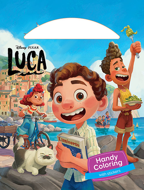 Handy coloring - Luca-Away We Go!