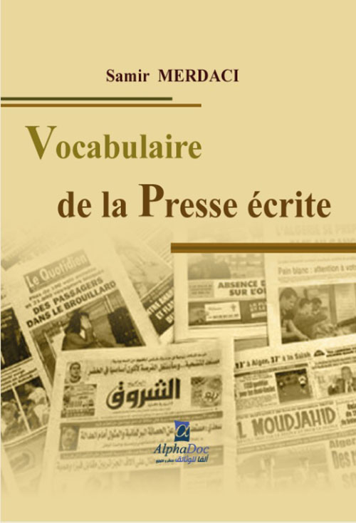 Vocabulaire de la presse écrite