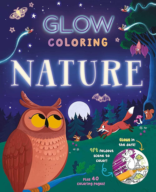 Glow Colouring : Nature