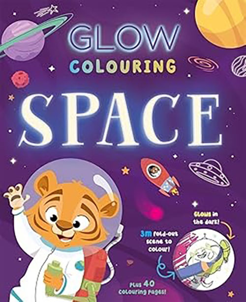 Glow Colouring : Space