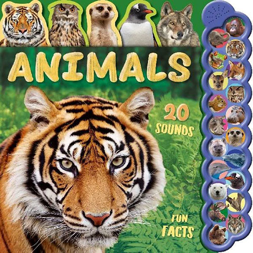 Animals 20 Tabbed Sound Book