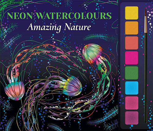  Neon Watercolour : Amazing Nature
