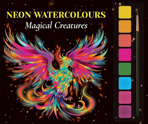  Neon Watercolour : Magical Creatures