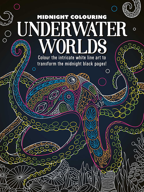 Midnight Colouring : Underwater Worlds