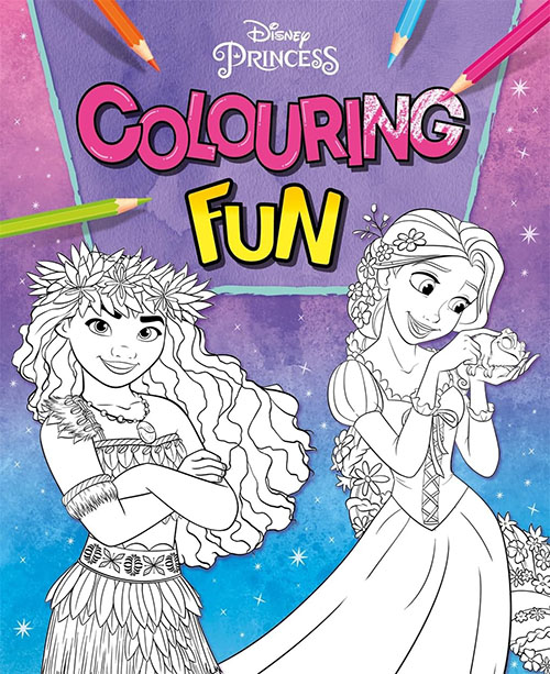 Disney Princess : Colouring Fun