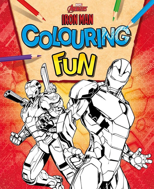 Marvel Avengers Iron Man : Colouring Fun