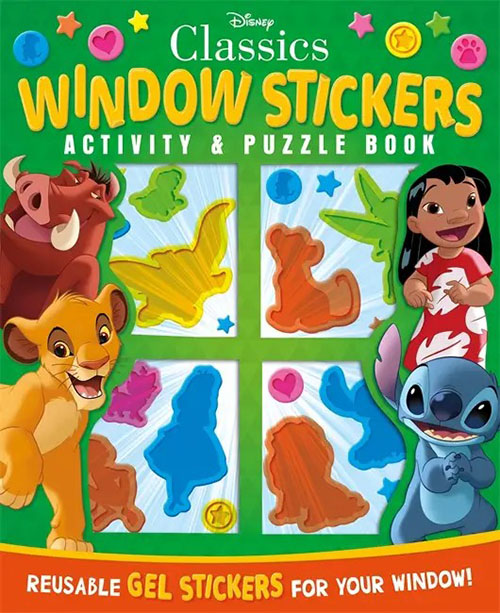 Disney Classics : Window Stickers Activity & Puzzle Book