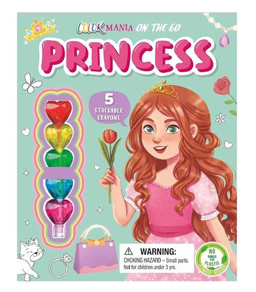 On The G Princess Colouring