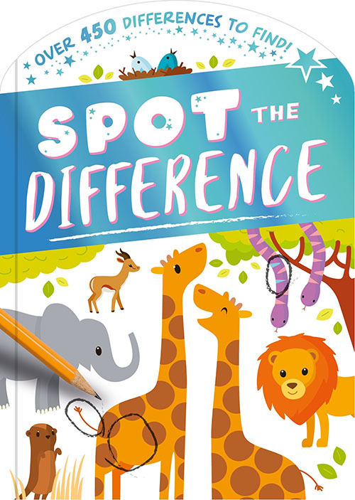 Over 450 Differences to Find! Spot the Difference