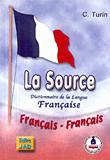 La Source, Dictionnaire de la Langue Francaise, Francais - Francais