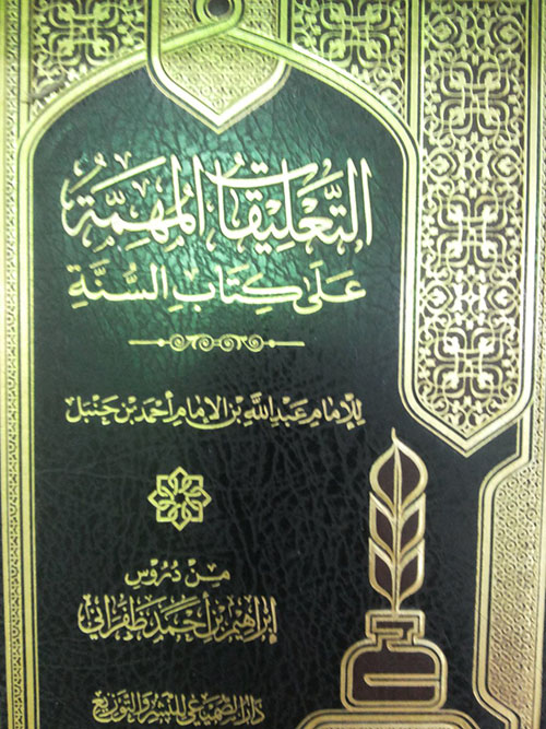 التعليقات المهمة على كتاب السنة