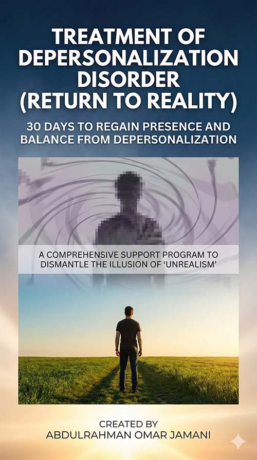 Treatment of depersonalization disorder (return to reality)